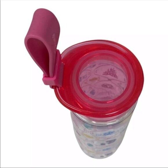 Disney Park Live Your Dreams Castle Princess Water Bottle Strap Belle Cinderella - Picture 3 of 7